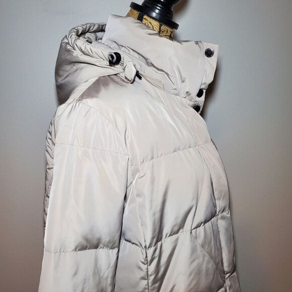 Lands' End Women's Down Filled Puffer Coat Size L - Picture 7 of 14